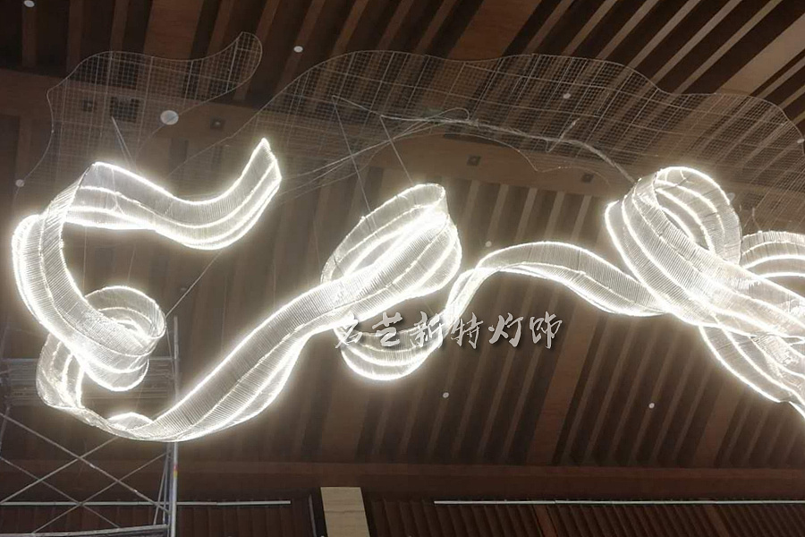 发光飘带灯定制