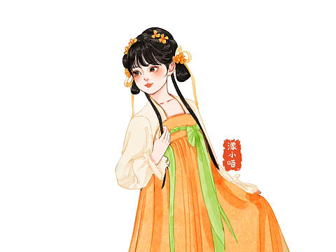 古风系列插画第一张