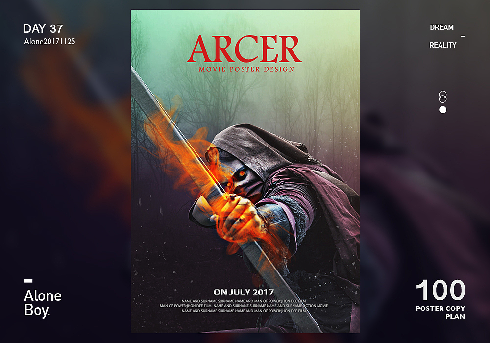 2017最后100天（图ZMTAxMzYzOTQ4） - 海报 - 站酷设计师Alone独灬夜原创素材 - 站酷ZCOOL