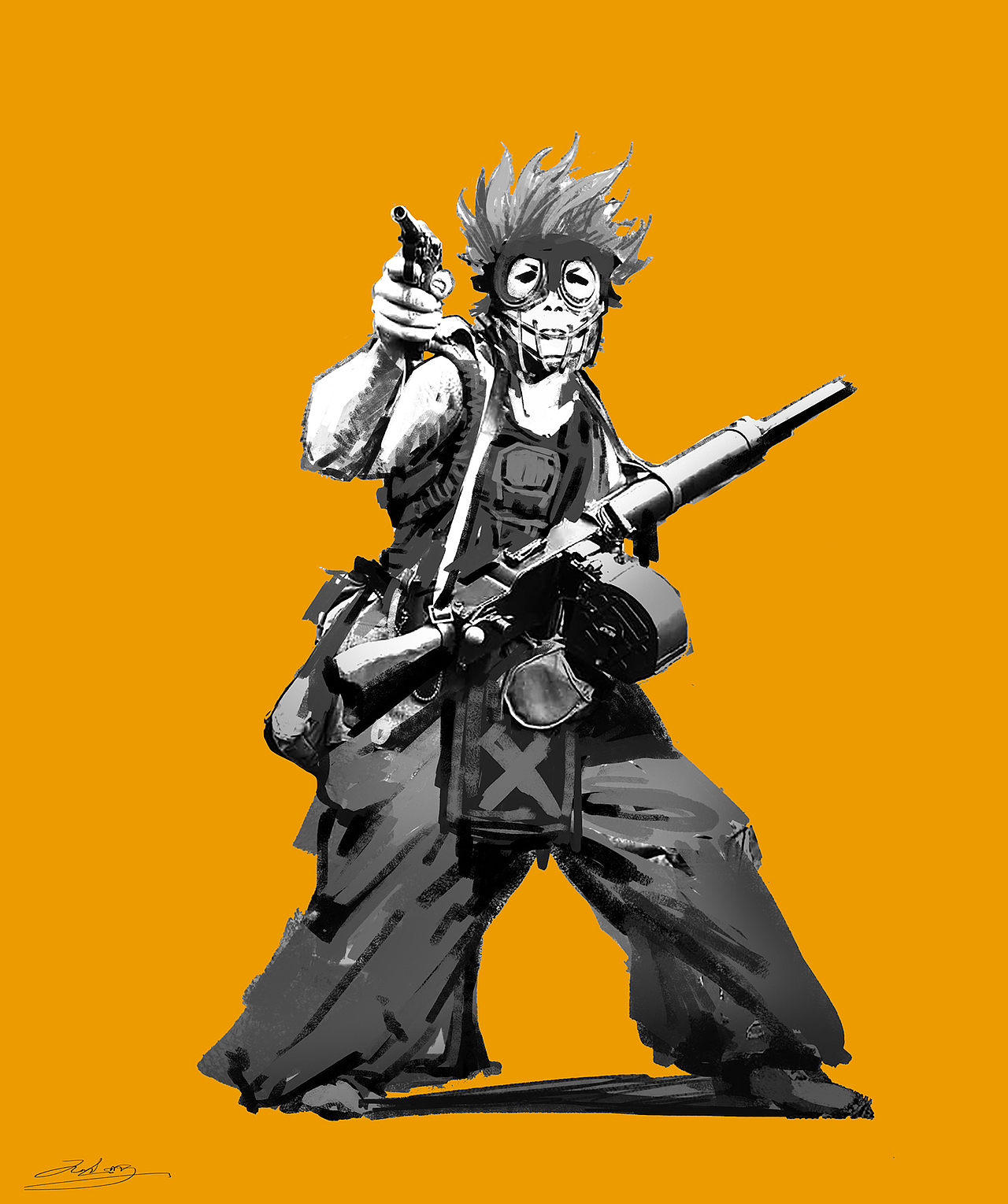 废土角色草图合集（图ZMTM0NzIxOTg4） - 概念设定 - 站酷设计师俊灵WJL原创素材 - 站酷ZCOOL