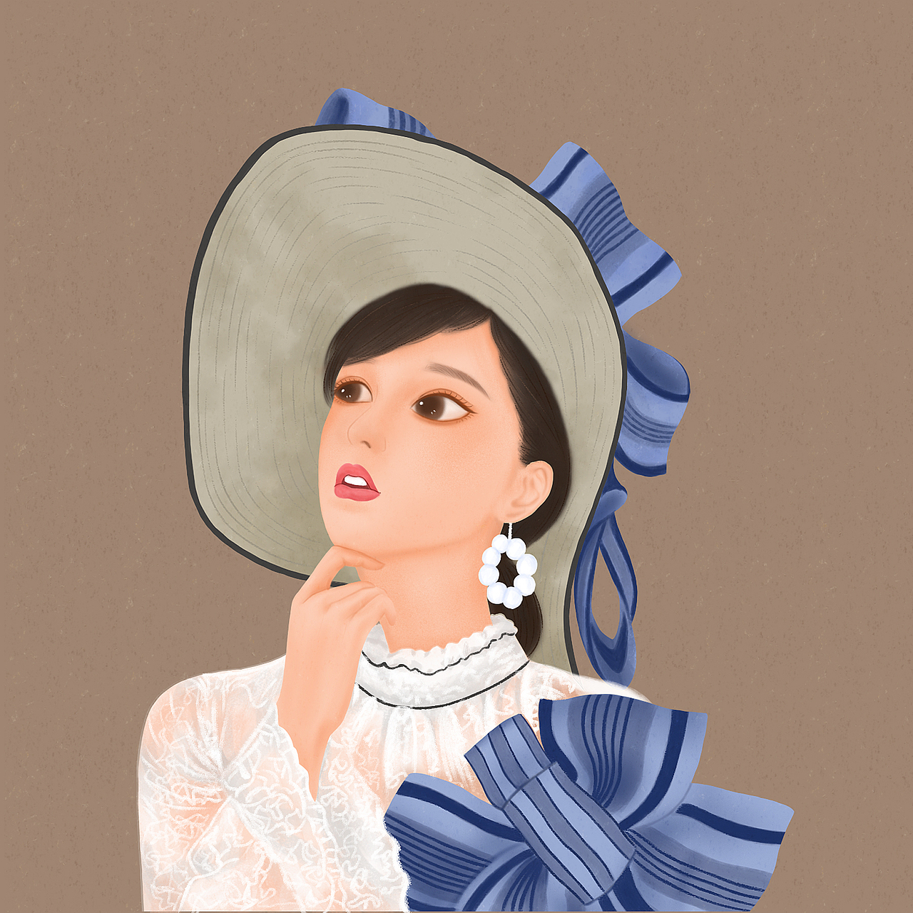 頭像篇（圖ZMjQxNzA4NDY4） - 藝術(shù)插畫 - 站酷設(shè)計師吉珥原創(chuàng)素材 - 站酷ZCOOL