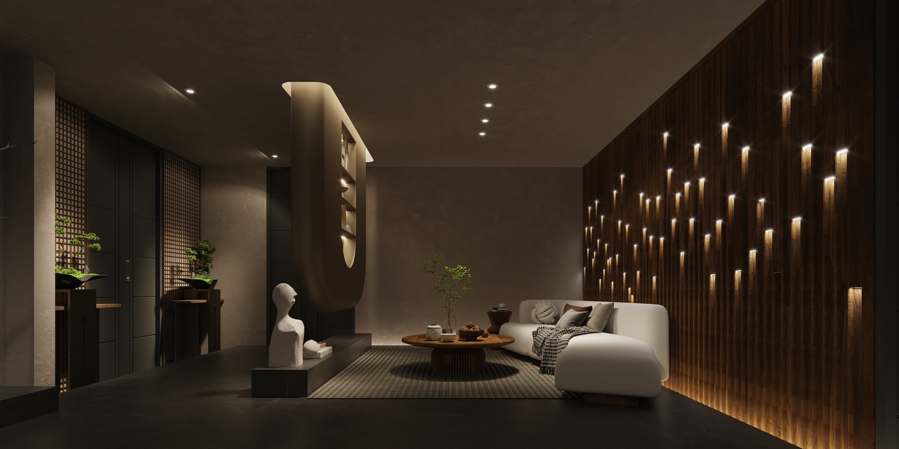 会所茶室_1992效果图汉堡-站酷zcool