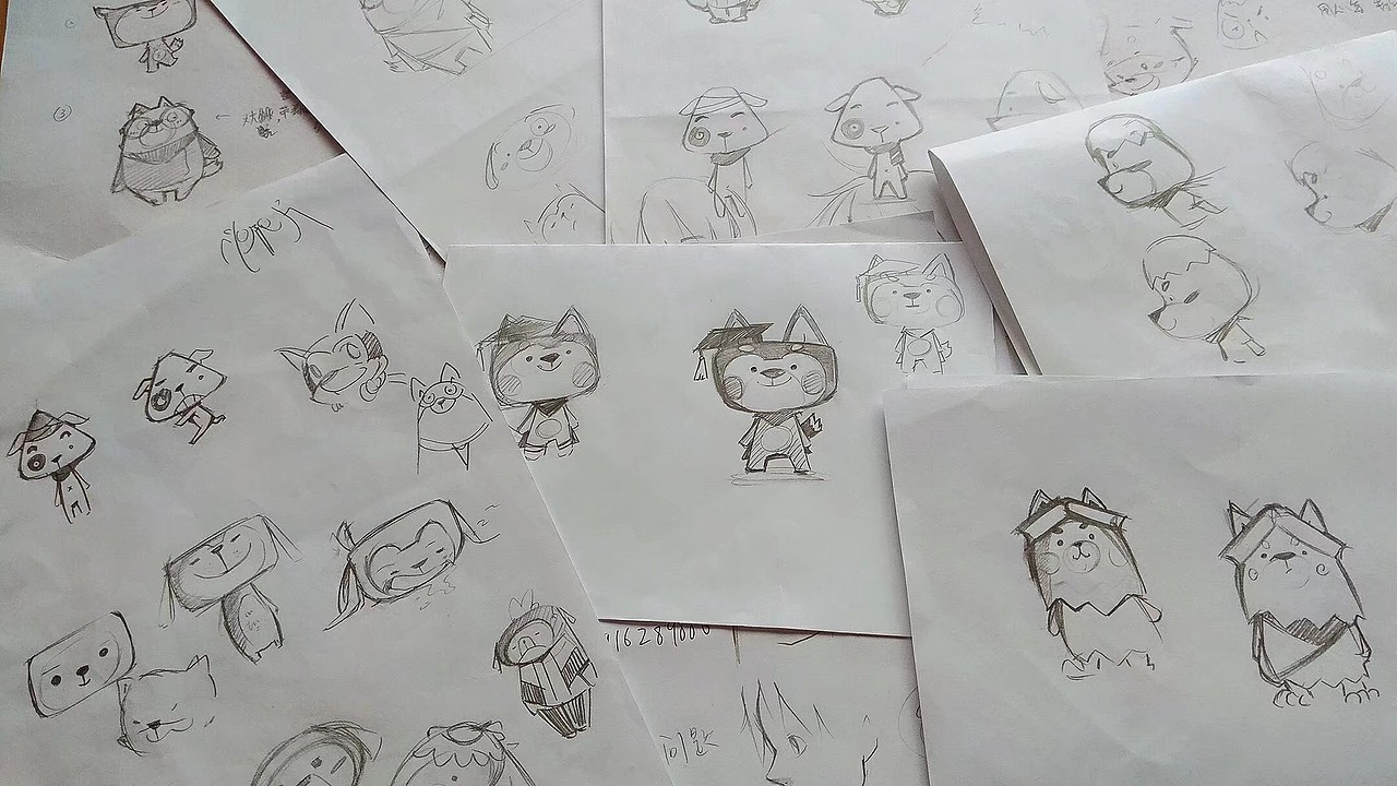 狗蛋吉祥物-卡通形象