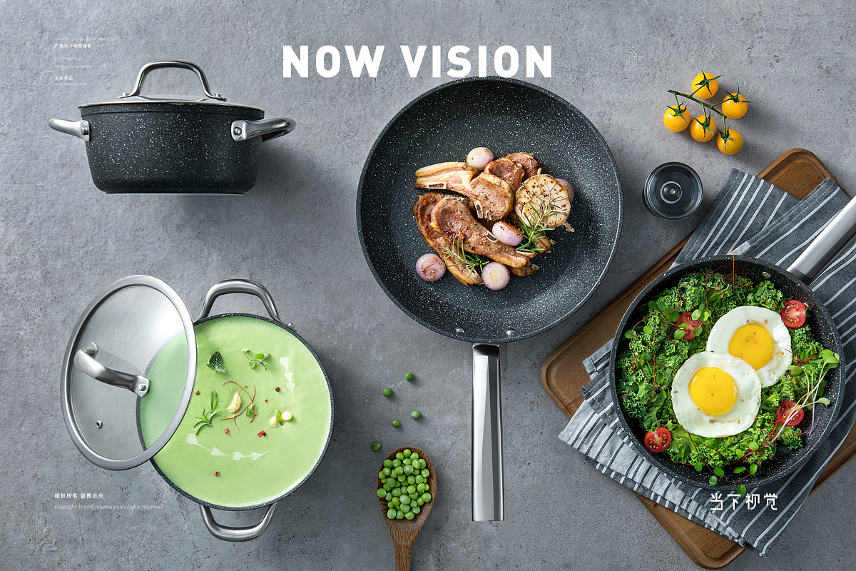 锅具盛宴 I 美珑美利套装锅具组合 X 当下视觉摄影