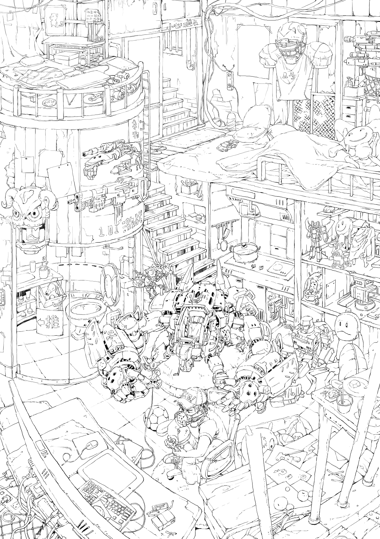 情人节快乐~愿疫情早日滚蛋！！（图ZMTk1NTkyMjM2） - 艺术插画 - 站酷设计师汤泡饭的世界原创素材 - 站酷ZCOOL