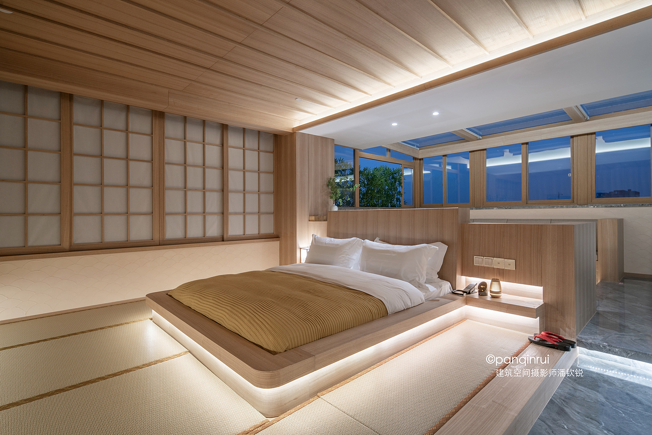 日式精品奇遇派酒店案例拍摄