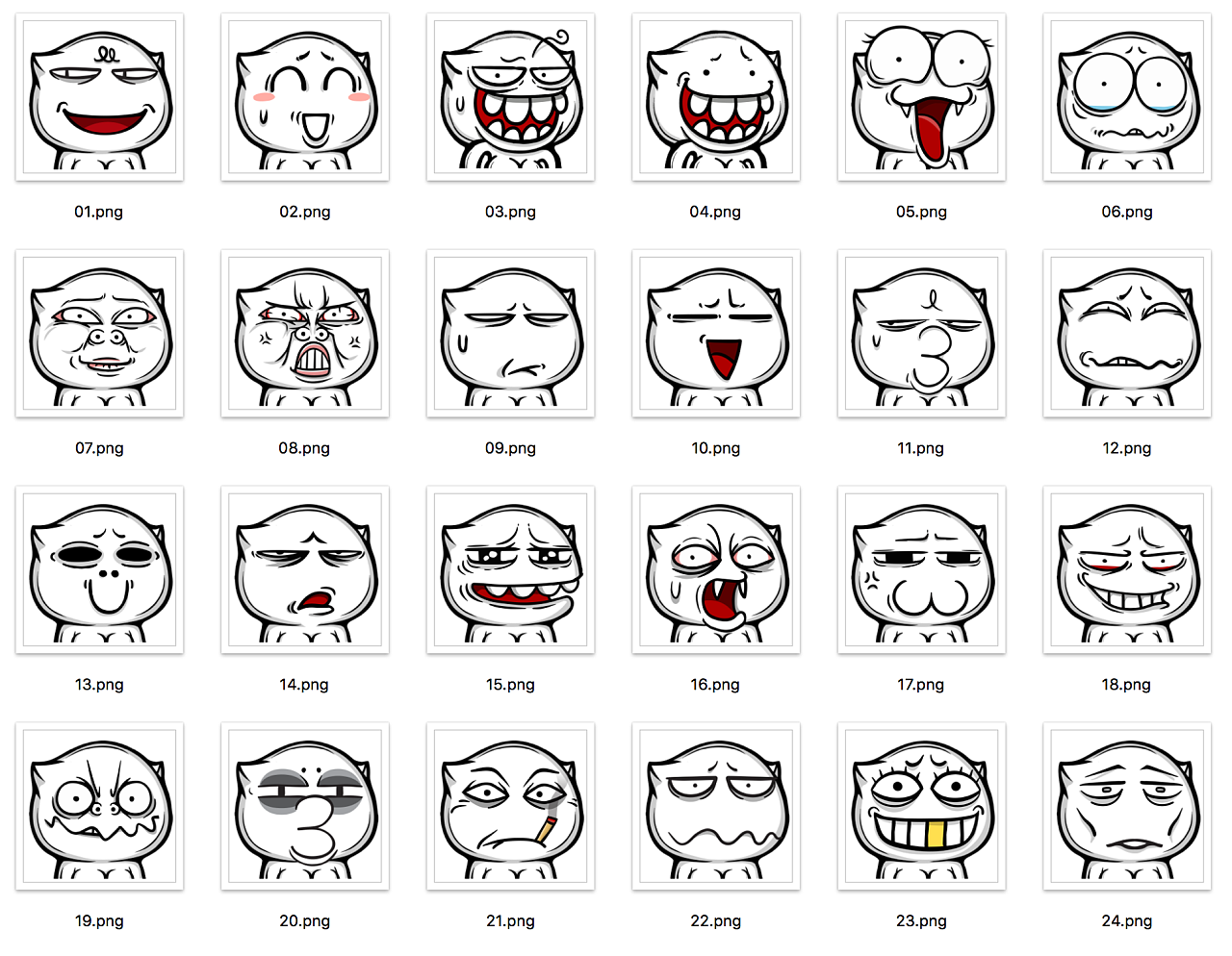 表情|喵魂满头包
