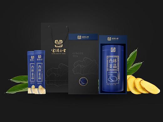 「宫保余堂」红糖姜茶包装设计