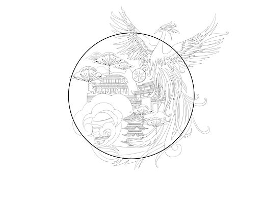 【祥瑞中秋】太阳鸟、凤凰/成都/纪念