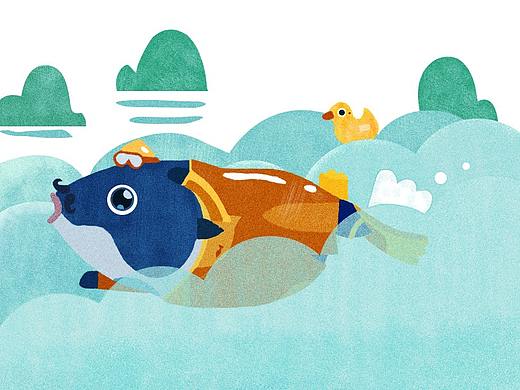 魚先生（個人主頁-ZMzAxNDk2MjQ=） - 商業(yè)插畫 - 站酷設(shè)計師暴雨大山原創(chuàng)素材 - 站酷ZCOOL