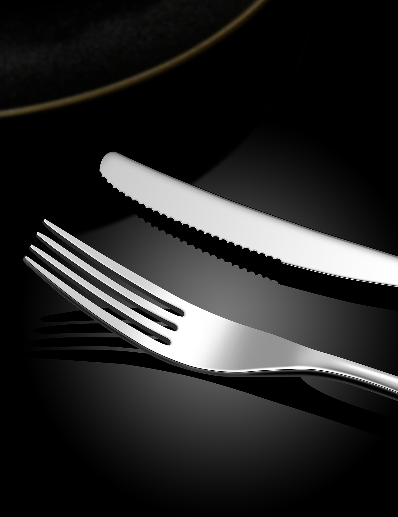 精修不锈钢刀叉西餐餐具