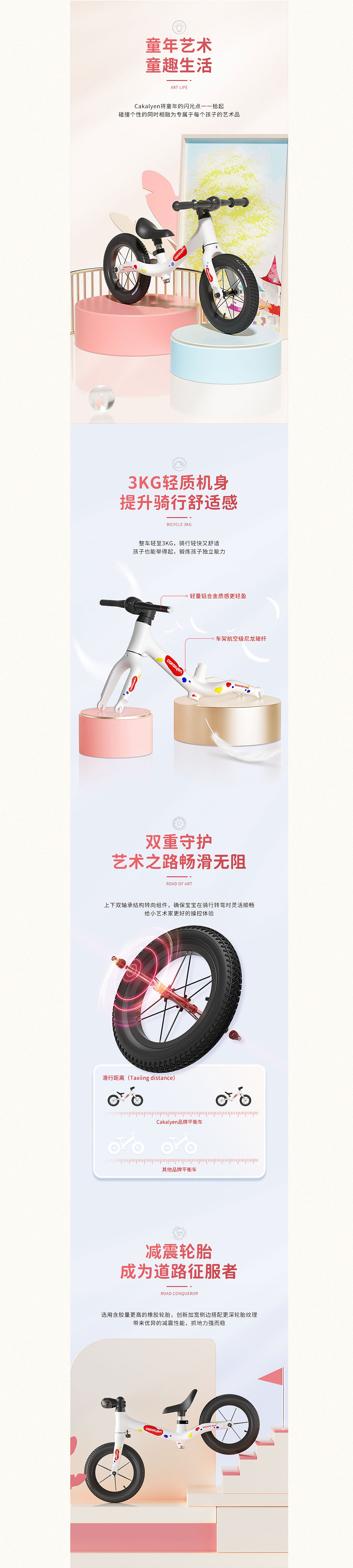 BANBO视觉ART系列平衡车南京电商详情页设计策划案