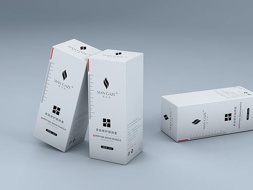 曼戈姿新品包装设计·医美简约风格