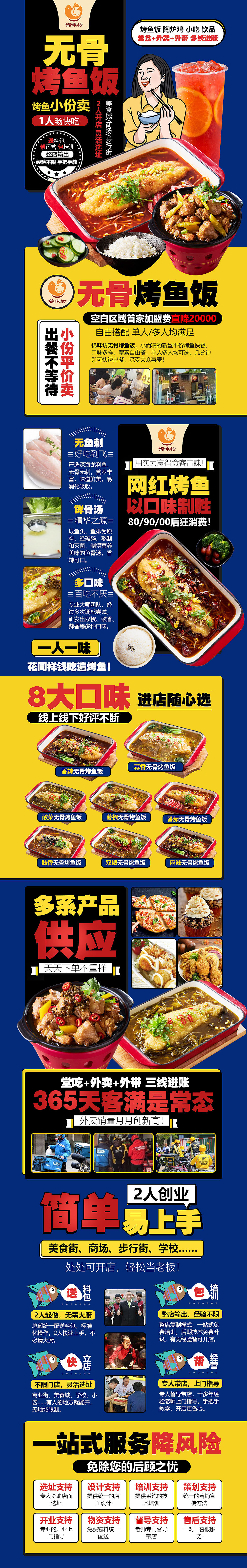 烤鱼饭烤鱼酸菜鱼小份鱼餐饮电商页面餐饮海报