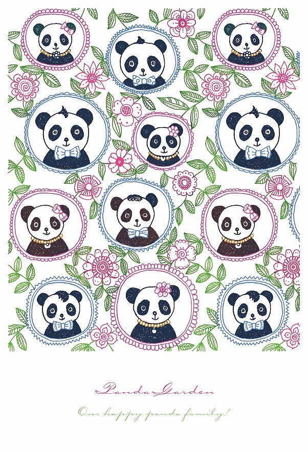 画一千只大熊猫的梦想(图ZNTcyMzUzNjA=) - 商业插画 - 站酷设计师钟小林原创素材 - 站酷ZCOOL