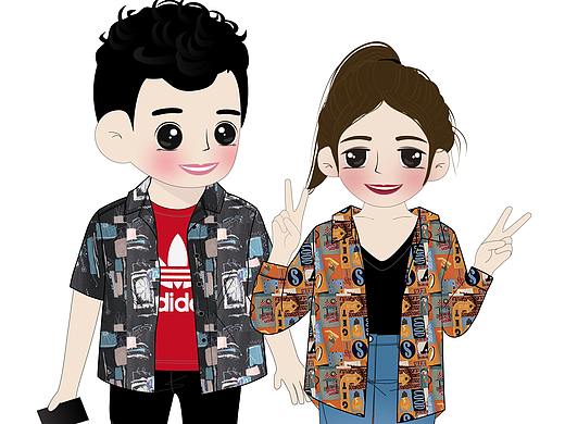 涂鴉（個人主頁-ZNDc2MjUwOTY=） - 新銳潮流插畫 - 站酷設計師幸運的eva原創(chuàng)素材 - 站酷ZCOOL