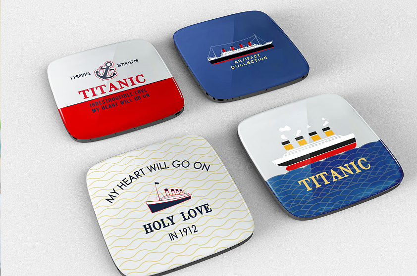 泰坦尼克号精品展01期文创衍生品设计（图ZMTE2MjQzMzg0） - 生活用品 - 站酷设计师乐享众尚原创素材 - 站酷ZCOOL