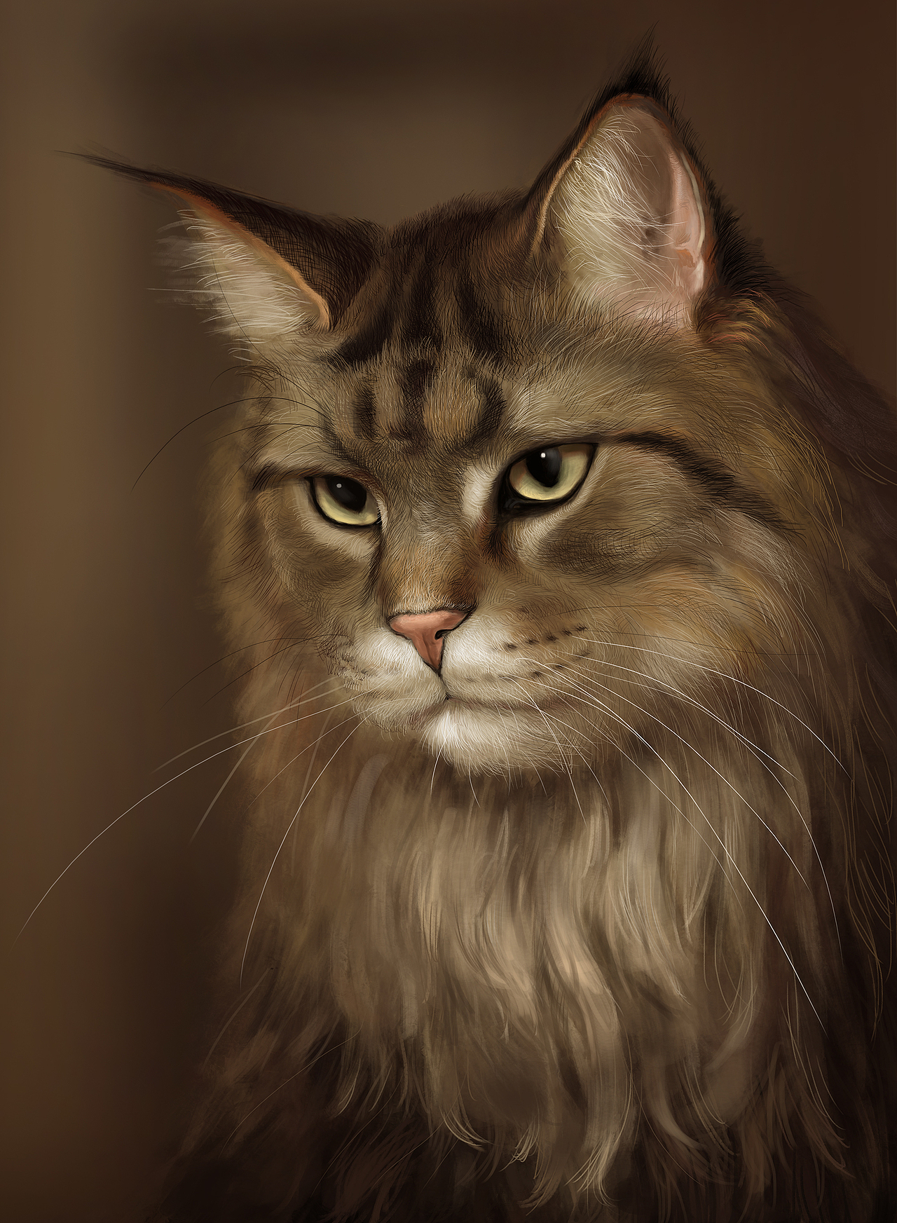 喵（圖ZMTc5OTAzNDQw） - 繪畫 - 站酷設(shè)計師凱撒梵原創(chuàng)素材 - 站酷ZCOOL