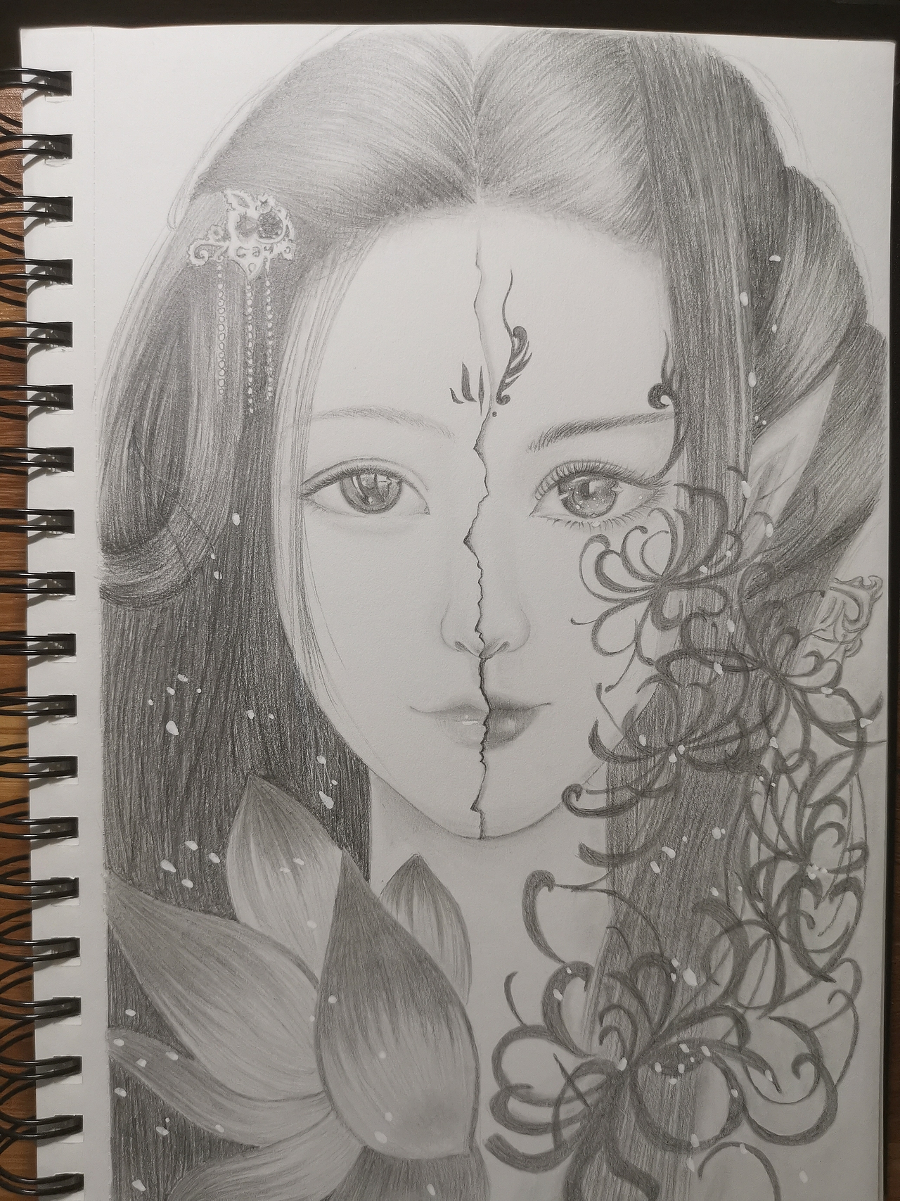 古风素描（图ZMjI5OTYyODU2） - 绘画 - 站酷设计师Pong1014原创素材 - 站酷ZCOOL