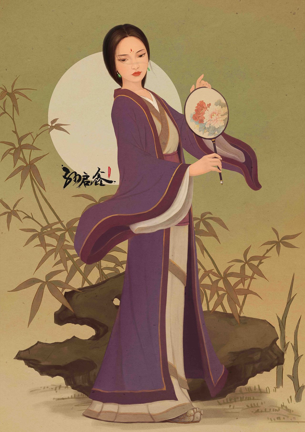 洛神（图ZMjQzMjczNTMy） - 创作习作 - 站酷设计师孙启鑫原创素材 - 站酷ZCOOL