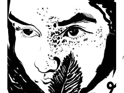 四个女（个人主页-ZMjYxMjIxNjg=） - 艺术插画 - 站酷设计师粉东西原创素材 - 站酷ZCOOL
