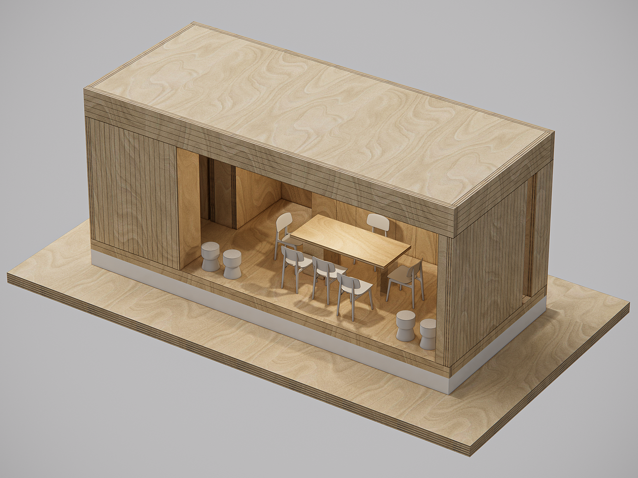 茶室设计 | 陋室茗共享茶室（图ZMzU5NTY1NDky） - 建筑设计 - 站酷设计师版筑之间BZD原创素材 - 站酷ZCOOL
