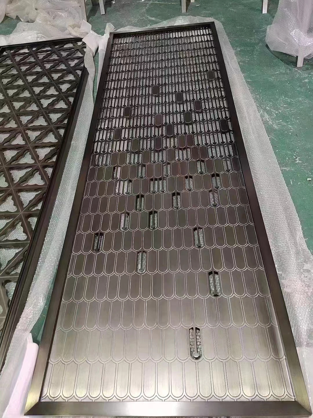 酒店餐厅仿铜不锈钢玄关屏风（图ZMzYyODE0Mjg4） - 其他工业/产品 - 站酷设计师众钰15014653434原创素材 - 站酷ZCOOL