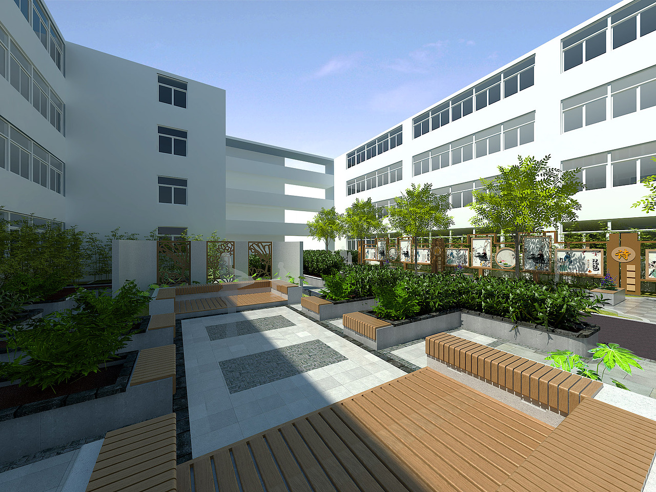 诗歌文化小广场