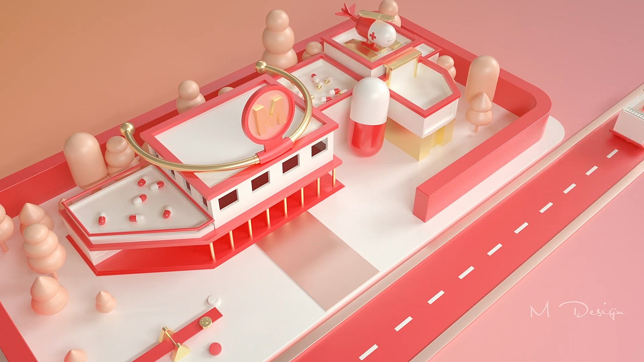 c4d小清新创意动画（图ZMTczMTQ5NTAw） - 动画/影视 - 站酷设计师Ding009原创素材 - 站酷ZCOOL