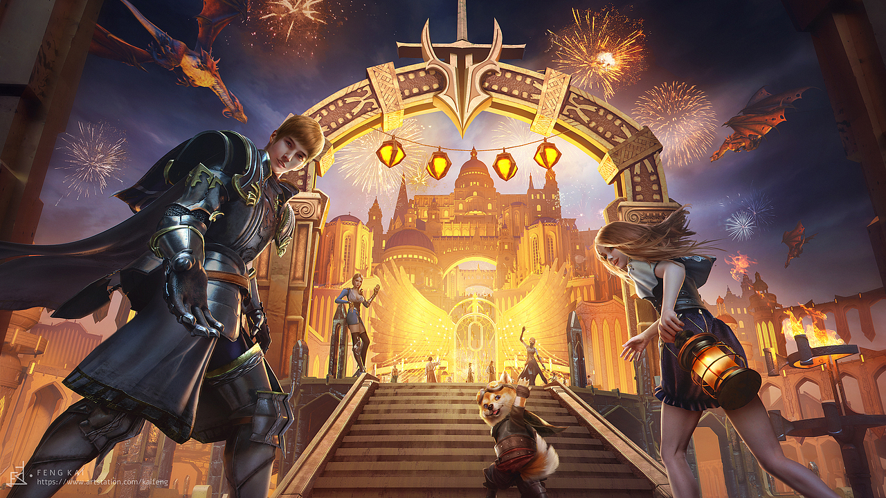 2021海报KV总结（图ZMjg0MjAzNzA0） - 商业插画 - 站酷设计师冯凯FengKai原创素材 - 站酷ZCOOL