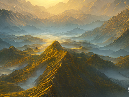 #AI創(chuàng)作實(shí)驗(yàn)室#王之渙《登鸛雀樓》（個(gè)人主頁-ZNjI5NDUyNTY=） - AI作品 - 站酷設(shè)計(jì)師胡蘿卜肉泥原創(chuàng)素材 - 站酷ZCOOL