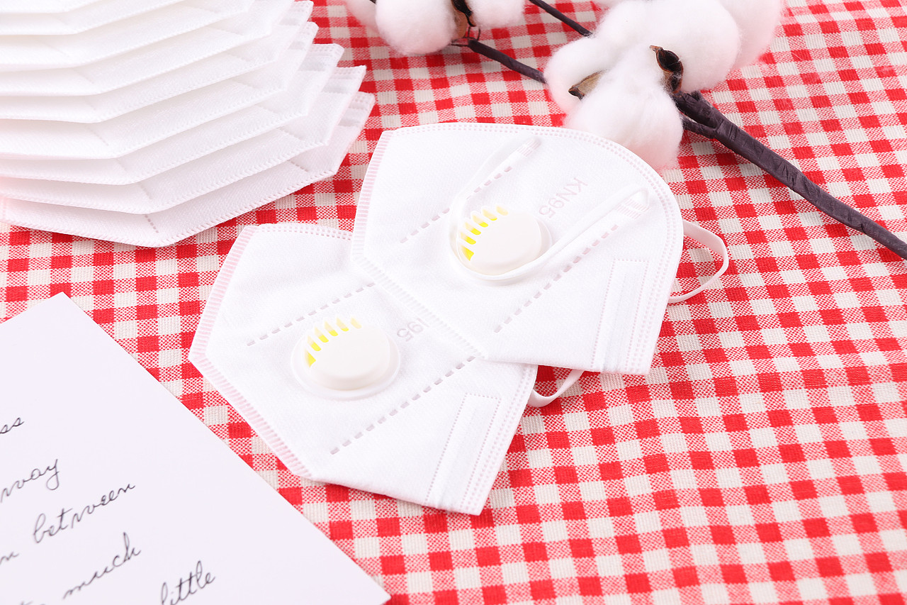 B04居家日用\C02-防护用品\V01KN95带呼吸阀口罩X1