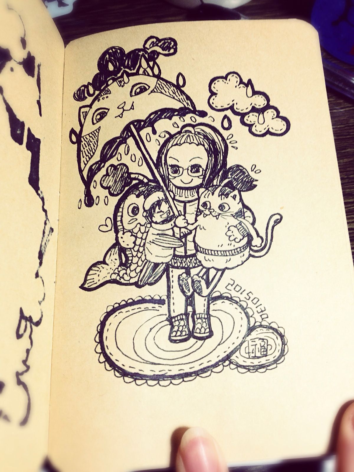 日记（一）（图ZMzQzNDE2MjA=） - 艺术插画 - 站酷设计师Fuuuuuu原创素材 - 站酷ZCOOL