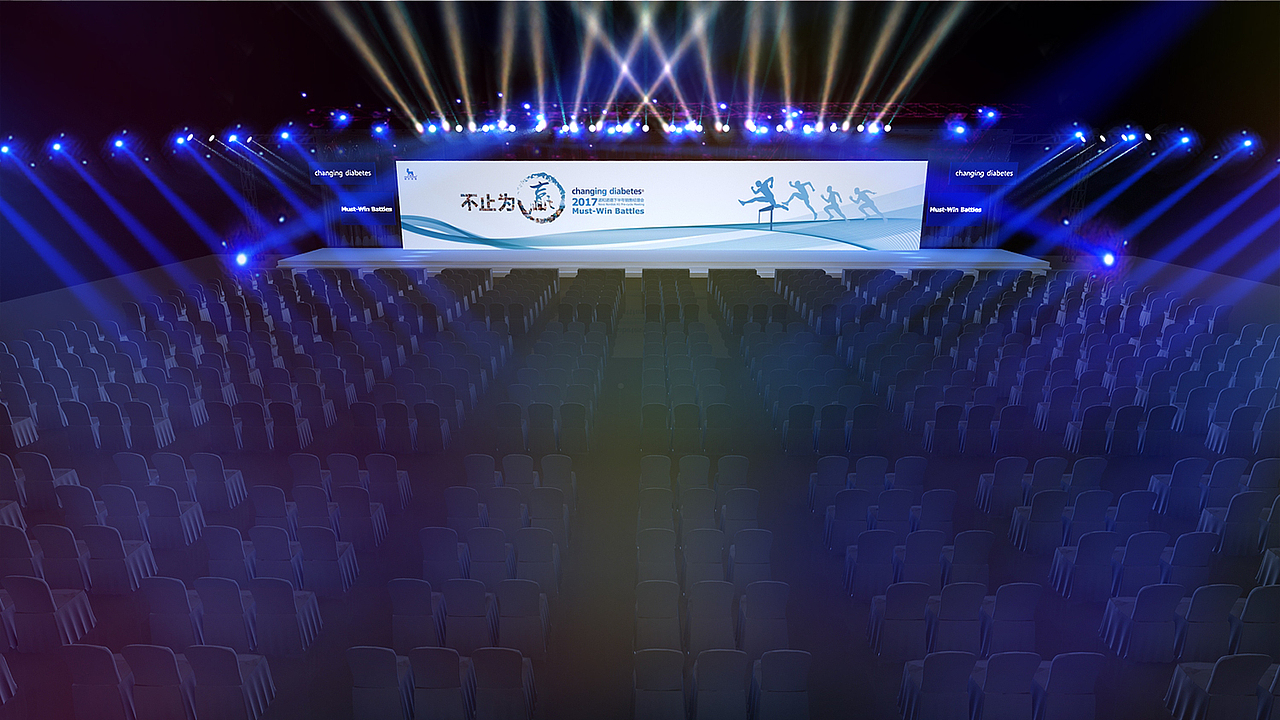 医疗行业内部会议（年中大会）（图ZODM5NDcyMjQ=） - 其他三维 - 站酷设计师待落沙原创素材 - 站酷ZCOOL