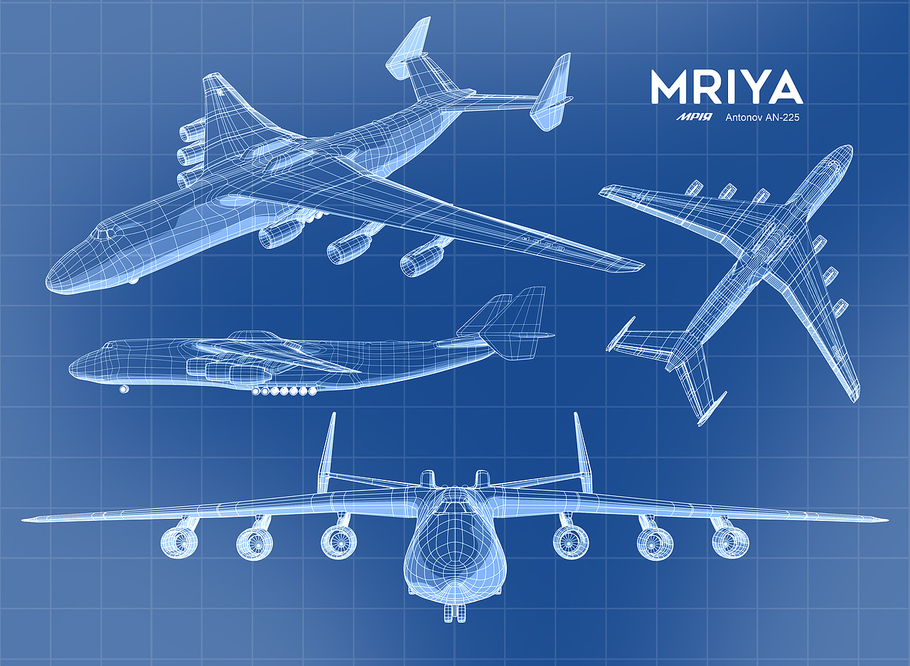 设计练习 | 安东诺夫 an-225 运输机