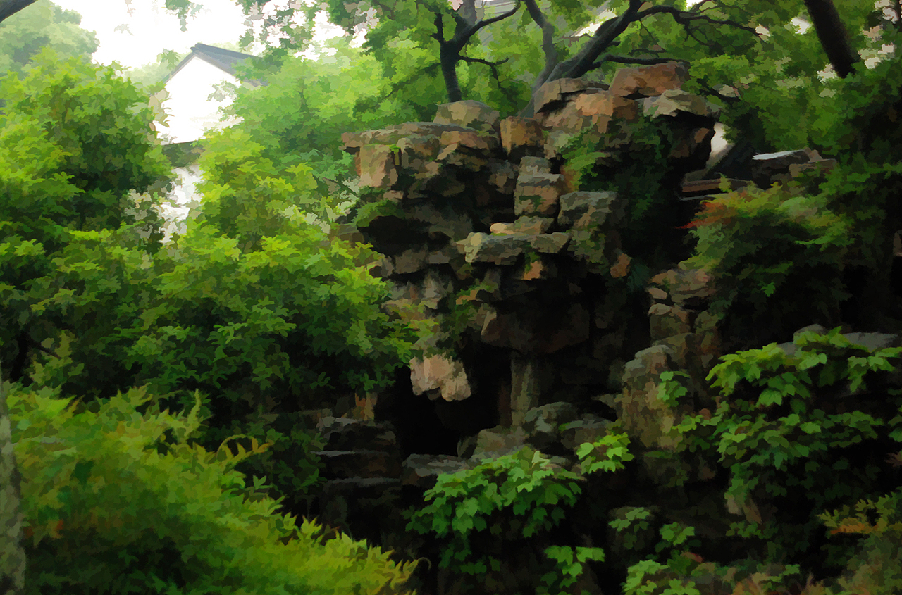 拙政园以及平江路上