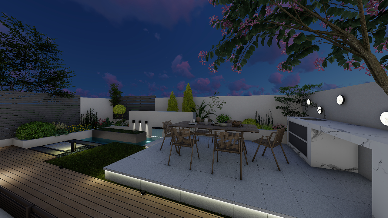 现代庭院（图ZMzU1OTEwMzQ4） - 景观设计 - 站酷设计师瑜喻渝榆原创素材 - 站酷ZCOOL