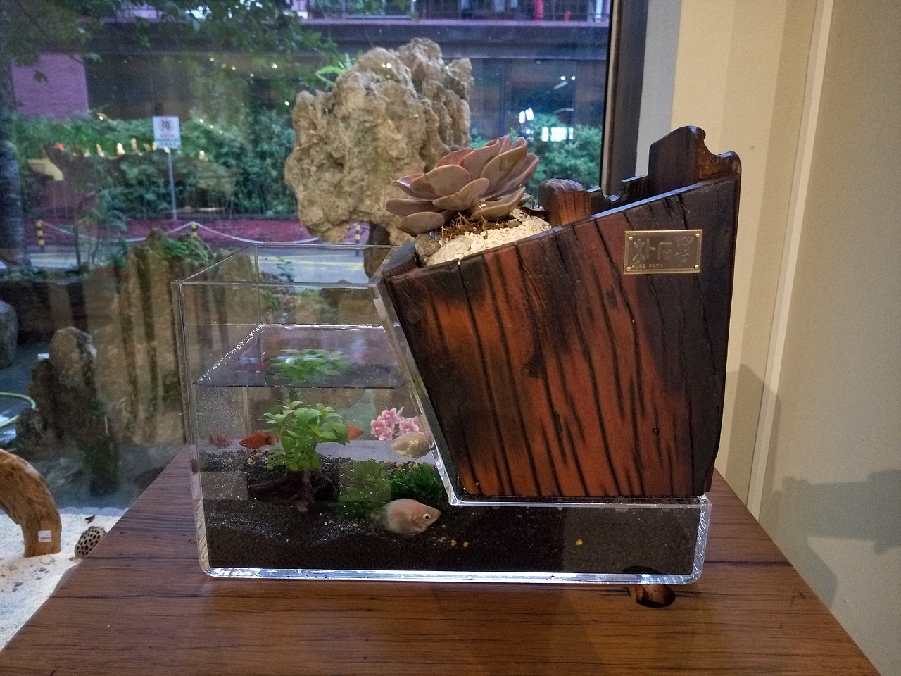 朴石茗.木趣.船木鱼缸（图ZNDE4MzU1MTY=） - 生活用品 - 站酷设计师沉苗条原创素材 - 站酷ZCOOL