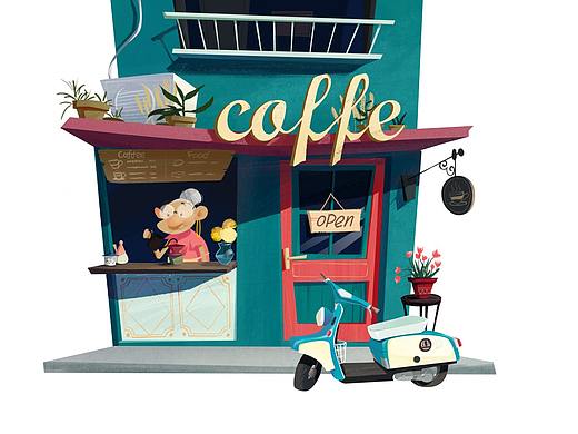 coffee（个人主页-ZNDYxMDk3NzI=） - 创作习作 - 站酷设计师JoiZ原创素材 - 站酷ZCOOL