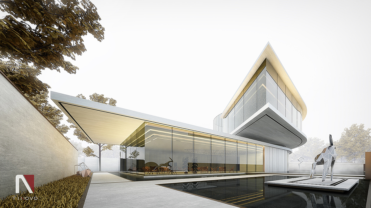 邛崃一个投标项目（Enscape实时渲染）（图ZMjQ3NzYwMTM2） - 建筑/空间 - 站酷设计师TINOVO原创素材 - 站酷ZCOOL