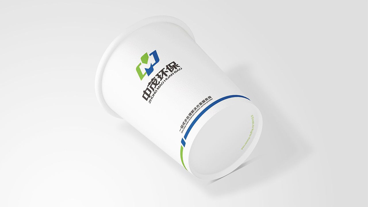 中茂环保 环保行业公司logo VI设计 河南灵智品牌策划（图ZMjQ0MDYzNTI0） - Logo - 站酷设计师灵智品牌营销策划原创素材 - 站酷ZCOOL