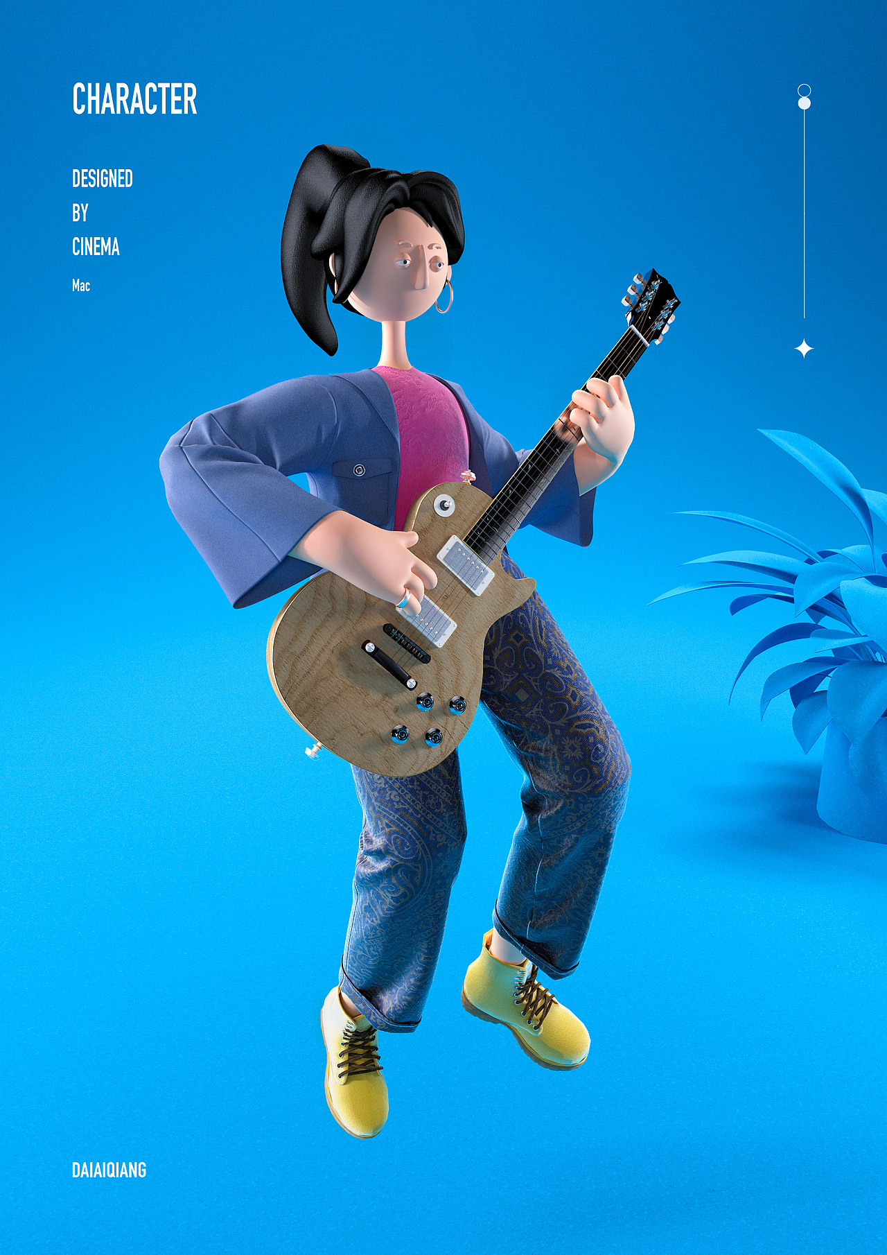 C4D人物建模（图ZMjY2ODE4Mzc2） - 人物/生物 - 站酷设计师自由品牌设计师原创素材 - 站酷ZCOOL