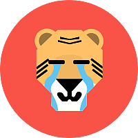 小老虎的潛在心情（圖ZMzgzNTI1ODg=） - 網(wǎng)絡(luò)表情 - 站酷設(shè)計(jì)師moon2222原創(chuàng)素材 - 站酷ZCOOL