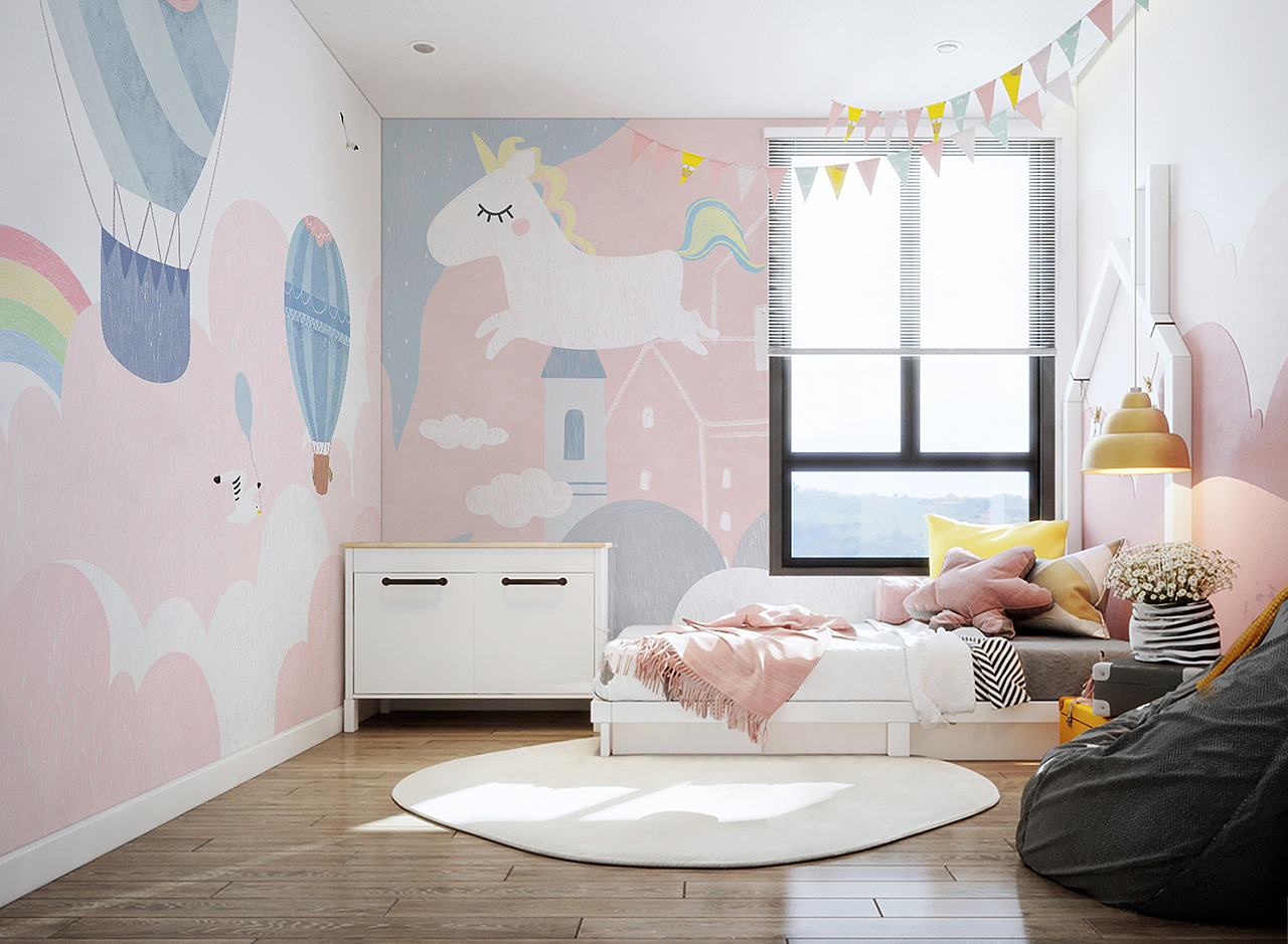 《童话时光》主题壁画