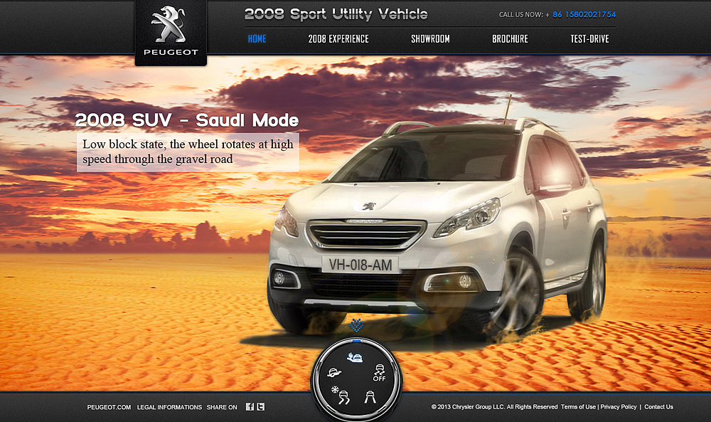 标致2008（图ZMTI2MjcyNzI=） - 企业官网 - 站酷设计师SNK原创素材 - 站酷ZCOOL