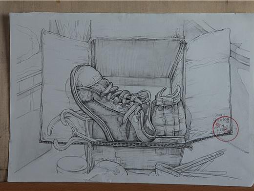 天籁在线学生速写作品展示