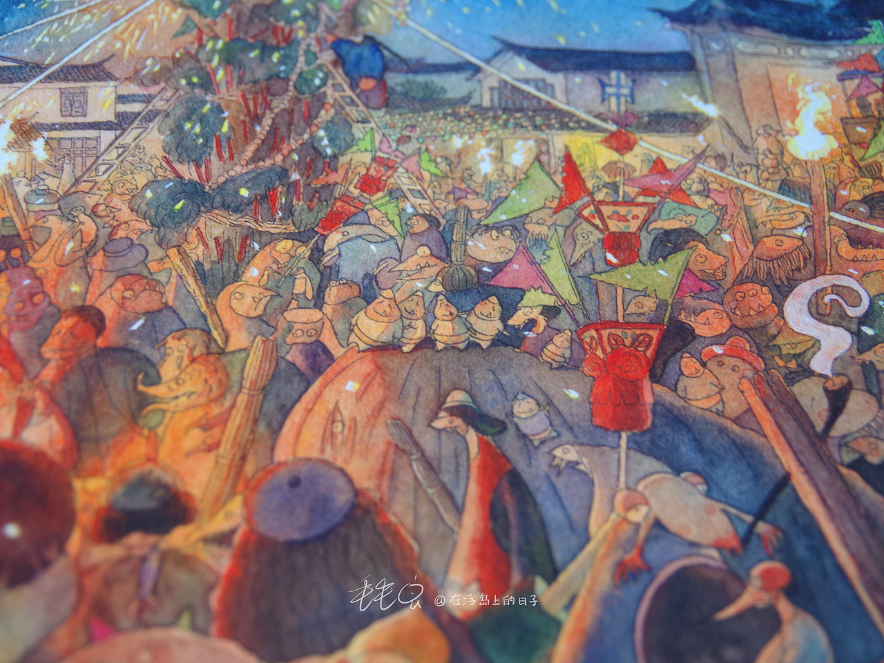 怪物大理5——平淡生活里隆重的浪漫（图ZMjExMjM3ODky） - 商业插画 - 站酷设计师在浮岛上的日子原创素材 - 站酷ZCOOL