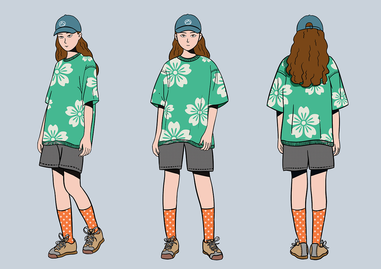 三视图/插画人物