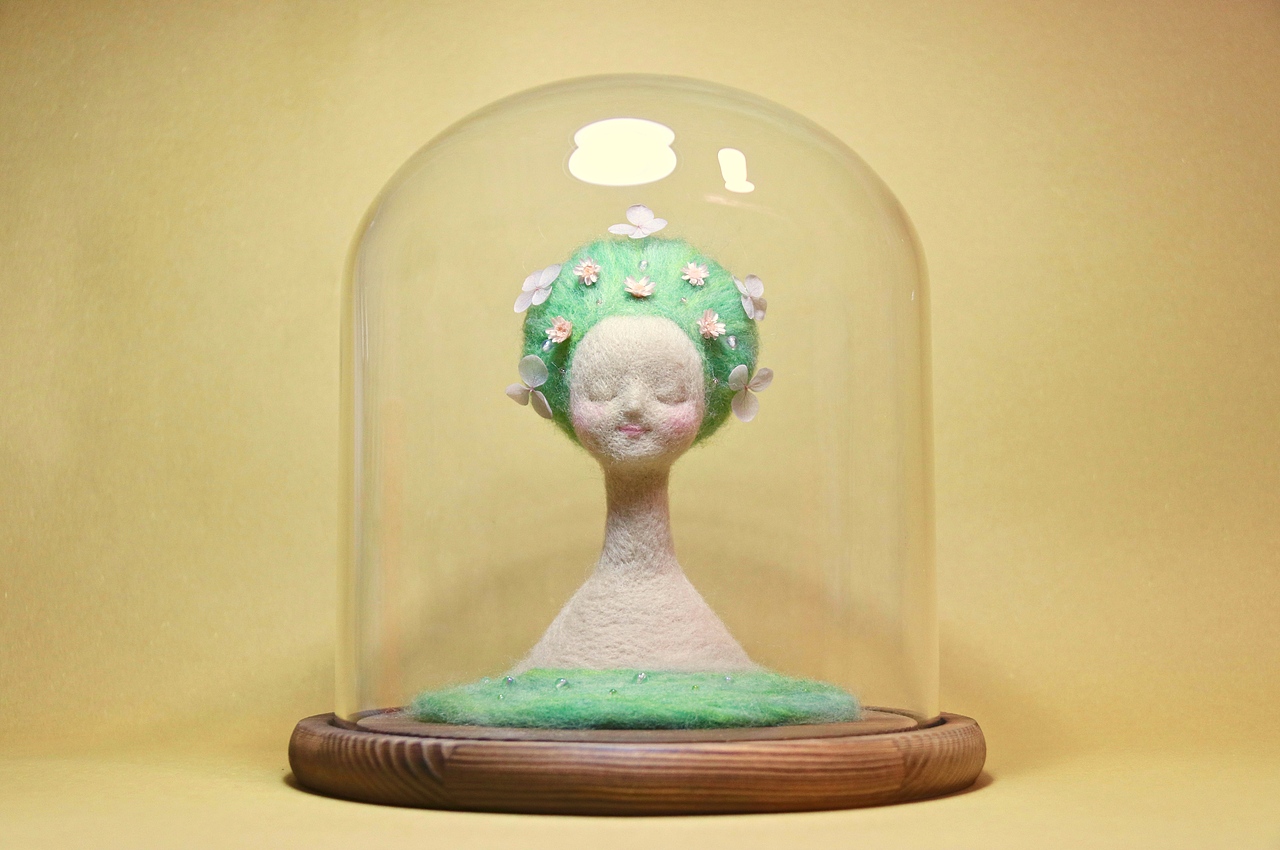 我是一棵开花的树