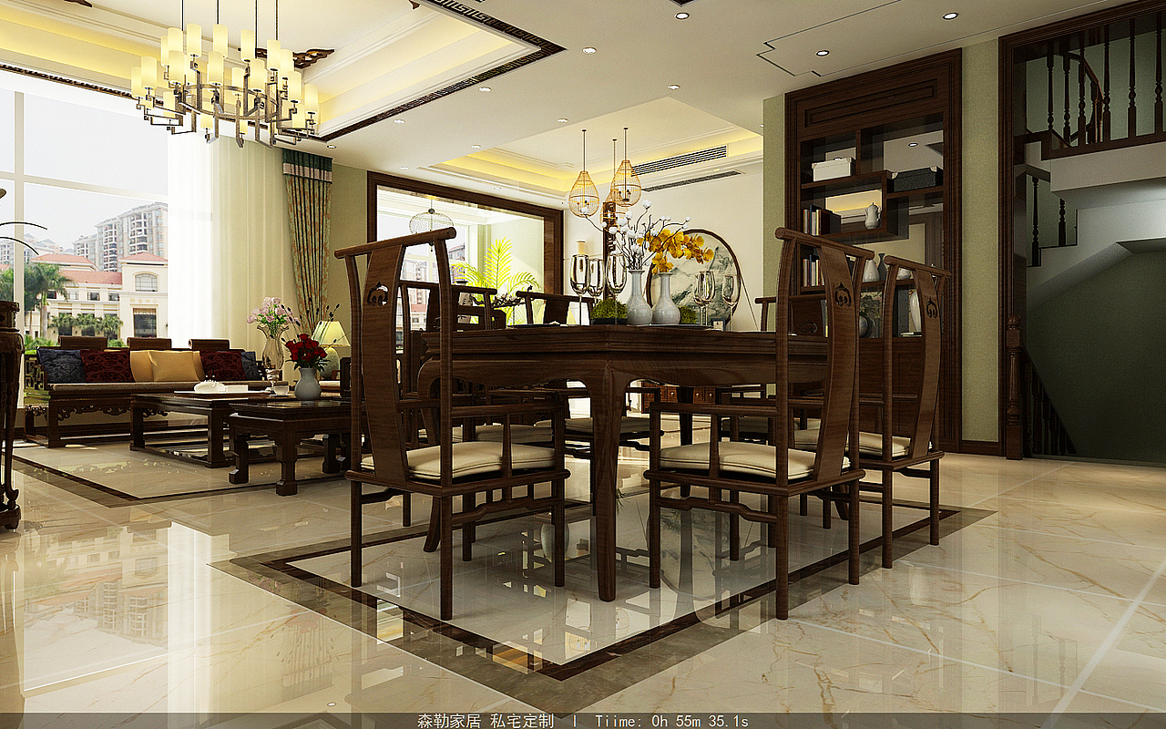 新中式（图ZMzUzMzQ2MTY=） - 家装设计 - 站酷设计师说人话的咸鱼原创素材 - 站酷ZCOOL